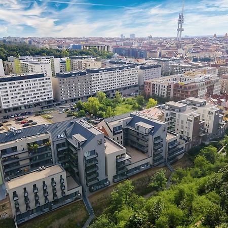 Central Prague Vitkov - Free Parking Exterior foto